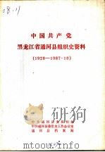 中国共产党黑龙江省通河县组织史资料  1928-1987·10   1989  PDF电子版封面     