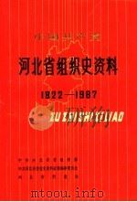 中国共产党河北省组织史资料  1922-1987（1990 PDF版）
