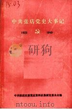 中共张店党史大事记  1922年10月至1949年9月（ PDF版）