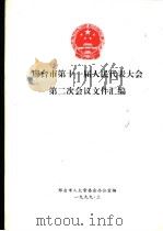 邢台市第十一届人民代表大会第二次会议文件汇编（1999 PDF版）
