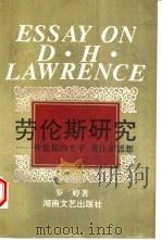 劳伦斯研究  劳伦斯的生平、著作和思想   1996  PDF电子版封面  7540415924  罗婷著 