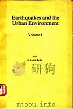 EARTHQUAKES AND THE URBAN ENVIRONMENT 1（ PDF版）