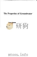 THE PROPERTIES OF GROUNDWATER（ PDF版）