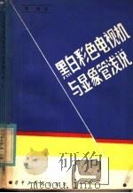 黑白彩色电视机与显象管浅说   1984年02月第1版  PDF电子版封面    邹勇编 