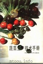 蔬菜生产技术手册   1991  PDF电子版封面  7530807803  刘宗槟等编 