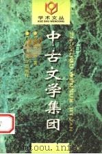 中古文学集团   1996  PDF电子版封面  7563321411  胡大雷著 