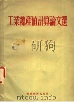 工业总产值计算论文选   1955  PDF电子版封面    韦明等译 