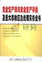 安全生产法与安全生产评估及重大事故应急处理实务全书  第2卷     PDF电子版封面    帅长红主编 