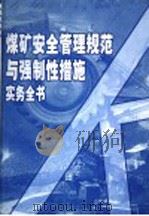 煤矿安全管理规范与强制性措施实务全书  第3册     PDF电子版封面  7900108874  于景苑，金阳主编 