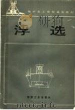 浮选   1993  PDF电子版封面  7502008454  吴永亮编 
