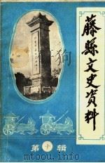 藤县文史资料  第10辑   1993  PDF电子版封面    藤县政协文史资料委员会编 