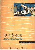 治淮新歌选   1976  PDF电子版封面  8102·864   