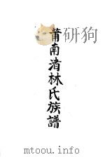 莆南渚林氏族谱     PDF电子版封面     