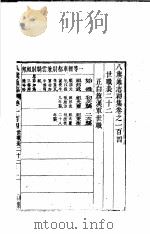 八旗通志初集  第104-106卷     PDF电子版封面     