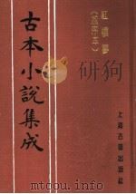 古本小说集成  红楼梦  戚序本  第3册（1994 PDF版）