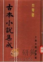 古本小说集成  闪电窗（1994 PDF版）