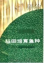 稻田培育鱼种   1983  PDF电子版封面  16196·131  江苏省农林厅，江苏省水产局编 