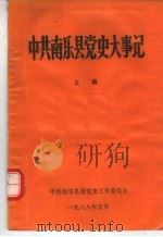 中共南乐县党史大事记  上（1988 PDF版）