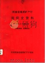 河南省地质矿产厅  组织史资料（1991 PDF版）