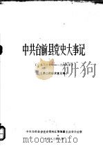 中共台前县党史大事记  1932-1949（1983 PDF版）