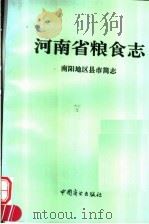 河南省粮食志（1995 PDF版）