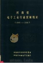 河南省电子工业行业发展规划  1989-2000（ PDF版）