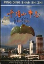 平顶山市志  1987-1995（1999 PDF版）