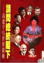 请问总统阁下 高惠宇ＶＳ世界领袖   1995  PDF电子版封面  957883778X  高惠宇编著 