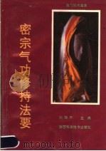 密宗气功修持法要   1992  PDF电子版封面    刘静平主编 