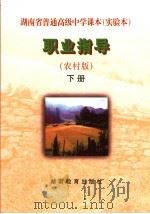 湖南省普通高级中学课本实验本  职业指导  （下册）  （农村版）   1997年12月第1版  PDF电子版封面     