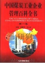 中国煤炭工业企业管理百科全书  第1卷   1997  PDF电子版封面  7800019756  路耀华，苏立功主编；雷长群，陆剑南副主编 