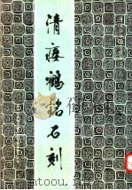 清瘗鹤铭石刻   1994  PDF电子版封面  7534807352  郑州市博物馆藏品丛书编委会编 