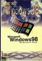 中文Windows 98实用操作   1998  PDF电子版封面  7534921856  刘瑞新主编 