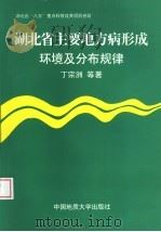 湖北省主要地方病形成环境及分布规律   1998  PDF电子版封面  7562512949  丁宗洲等著 