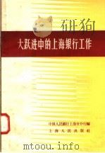大跃进中的上海银行工作   1958  PDF电子版封面  4074·189  中国人民银行上海市分行编 