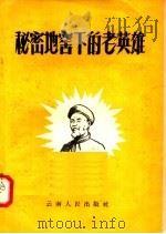 秘密地窖下的老英雄   1958  PDF电子版封面  10116·148  （越南）裴德爱等著；维真译 