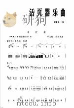 活页器乐曲  笛子  4   1973  PDF电子版封面  10019·1993  乔志忱，乔宏忱编 