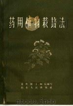 药用植物栽培法   1958  PDF电子版封面  16099·194  姜傅颜，丁如辰编写 