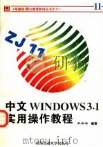 中文Windows 3.1实用操作教程   1996  PDF电子版封面  7810229516  李淼浩编著 