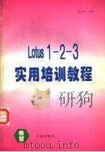 Lotus 1-2-3实用培训教程   1994  PDF电子版封面  7507707792  刘凤琴主编 