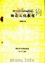 缅甸文化教程     PDF电子版封面    钟智翔编 