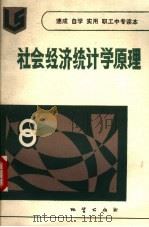 社会经济统计学原理   1986  PDF电子版封面  7038·190  张昌法编著 