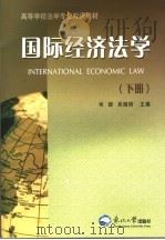 国际经济法学  下     PDF电子版封面  7811022893  何颖，吴晓明著 