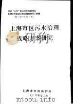 上海市区污水治理战略方案研究   1985  PDF电子版封面     