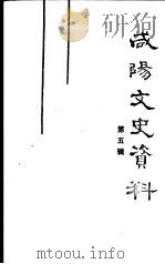 咸阳文史资料  第5辑（1991 PDF版）