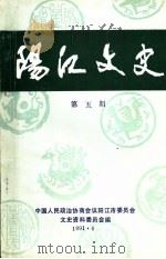 阳江文史  第5期（1991 PDF版）