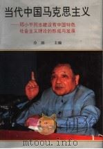 当代中国马克思主义  邓小平同志建设有中国特色社会主义理论的形成与发展  中   1994  PDF电子版封面  7537511632  冷溶主编 