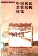 中国农民消费结构研究   1999  PDF电子版封面  7543434318  卢嘉瑞等著 