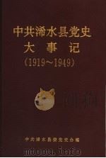 中共浠水县党史大事记  1919.5.4-1949.10.1（1995 PDF版）