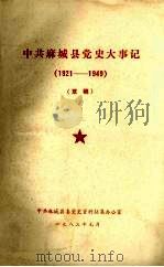 中共麻城县党史大事记  1921-1949（1983.01 PDF版）